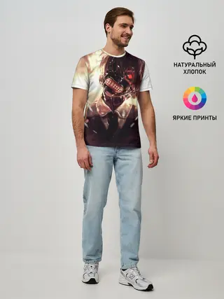 Мужская базовая футболка / Tokyo Ghoul