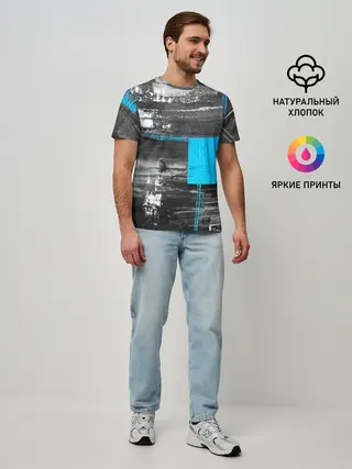 Мужская базовая футболка / Абстракция