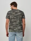 Мужская базовая футболка / Именной камуфляж. Игорь