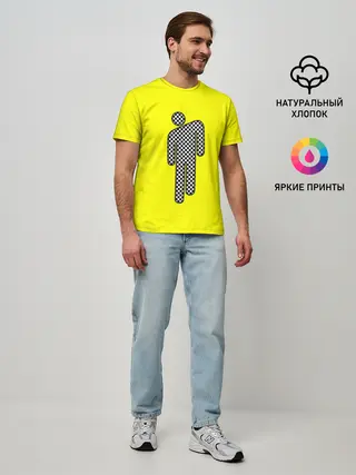 Мужская базовая футболка / billie eilish