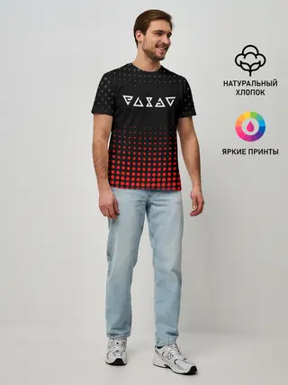 Мужская базовая футболка / Ведьмак