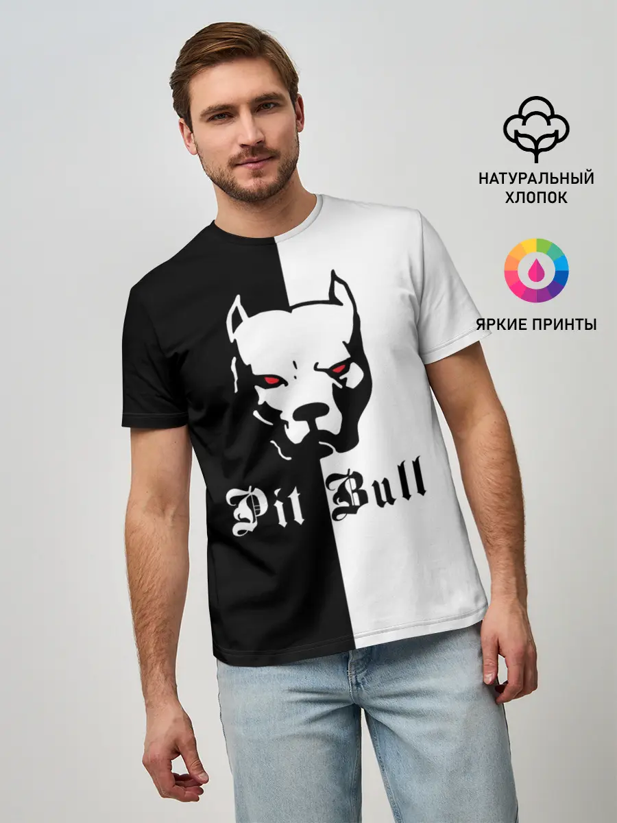 Мужская базовая футболка / Pit Bull