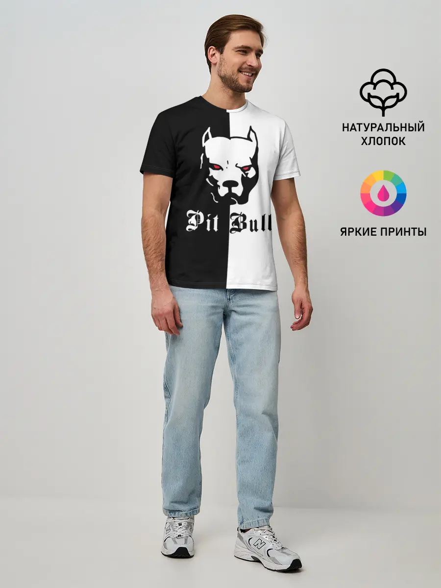 Мужская базовая футболка / Pit Bull