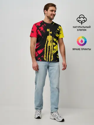 Мужская базовая футболка / СИРЕНОГОЛОВЫЙ