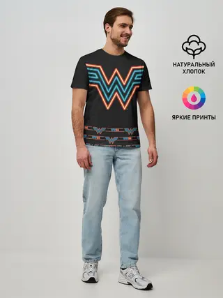 Мужская базовая футболка / WW 84