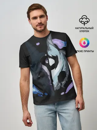 Мужская базовая футболка / League of Legends