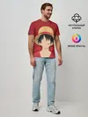 Мужская базовая футболка / Luffy