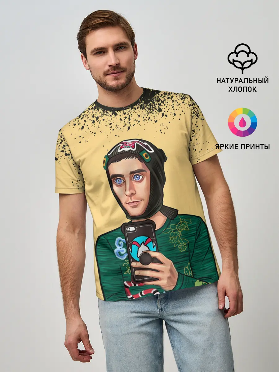 Мужская базовая футболка / Джаред Лето | Jared Leto