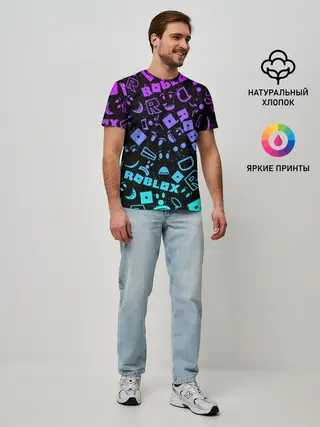 Мужская базовая футболка / ROBLOX | РОБЛОКС