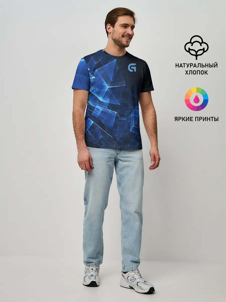 Мужская базовая футболка / GEOMETRY.