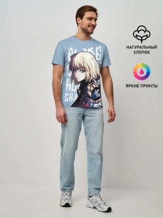 Мужская базовая футболка / Blade Dancer