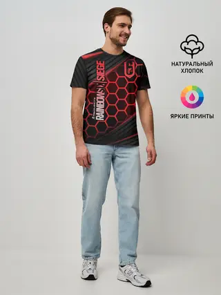 Мужская базовая футболка / Rainbow Six Siege