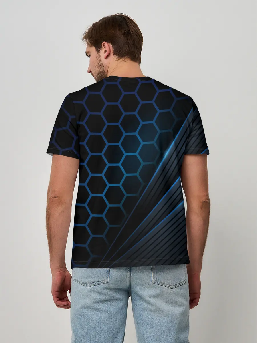 Мужская базовая футболка / Detroit RK900