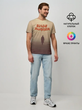 Мужская базовая футболка / Бегущий по лезвию