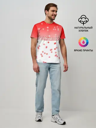 Мужская базовая футболка / ROBLOX