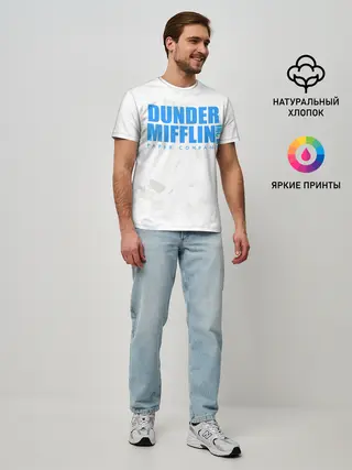 Мужская базовая футболка / Dunder Mifflin