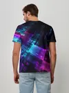 Мужская базовая футболка / НЕОНОВАЯ АБСТРАКЦИЯ