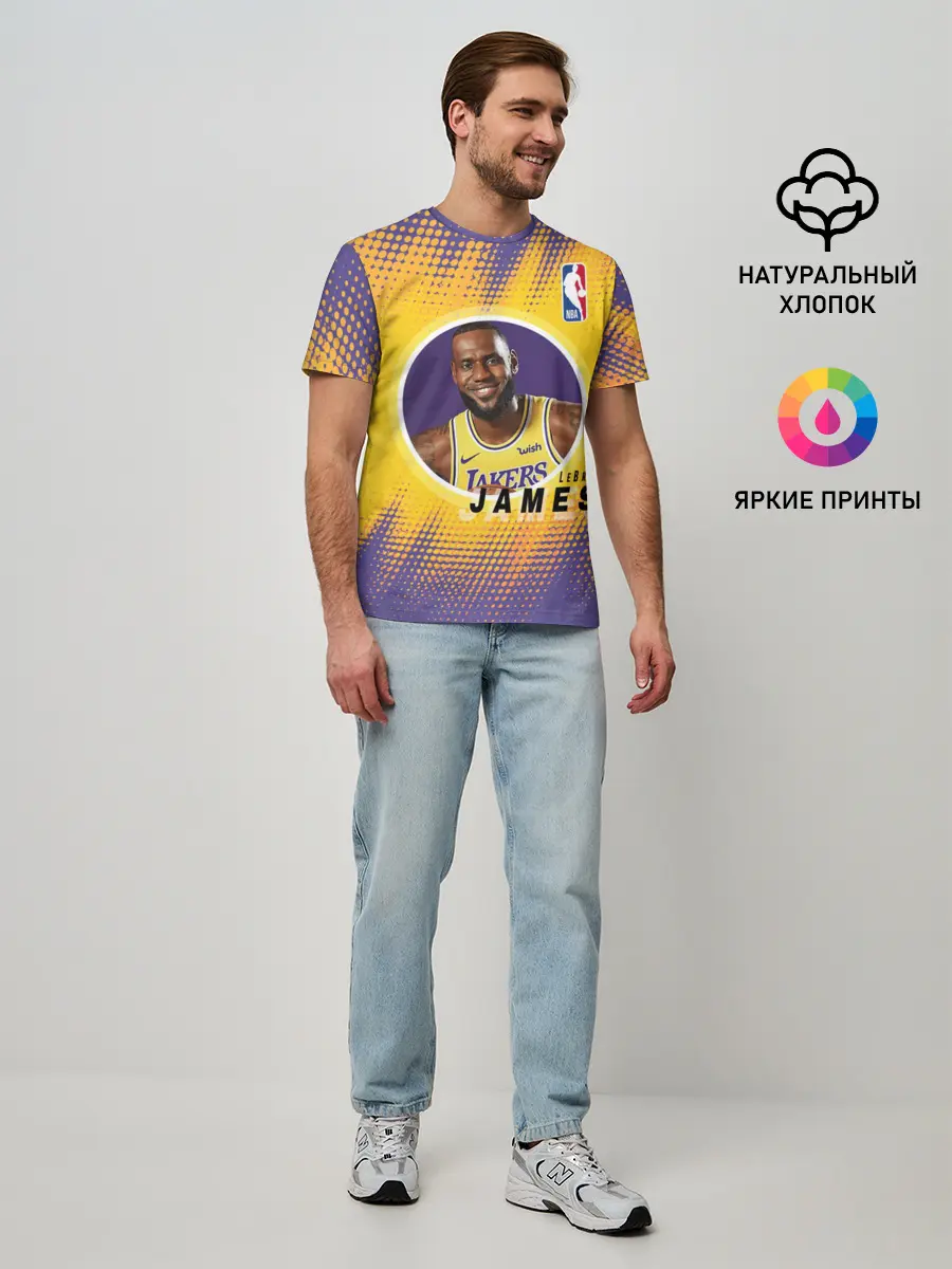 Мужская базовая футболка / LeBron James