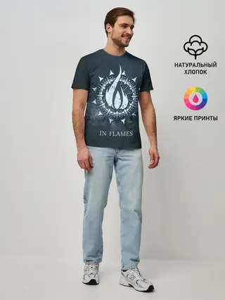 Мужская базовая футболка / In Flames