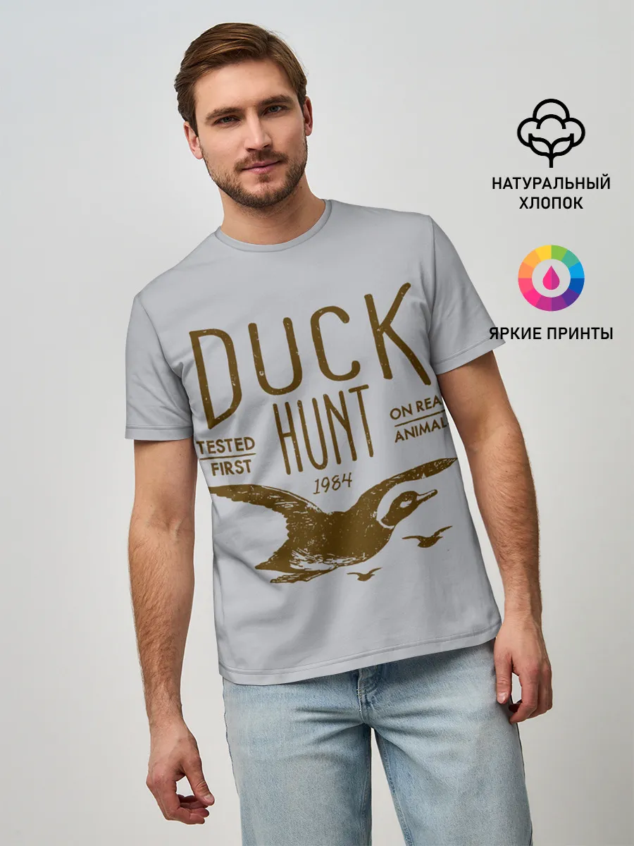 Мужская базовая футболка / Утиная охота