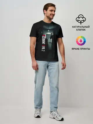 Мужская базовая футболка / Resident Evil 2