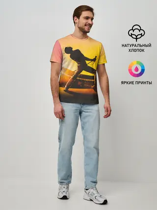 Мужская базовая футболка / Queen Bohemian Rhapsody