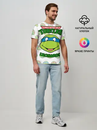 Мужская базовая футболка / Черепашки-Ниндзя