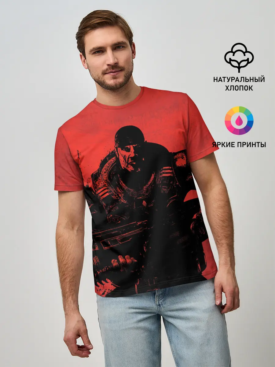 Мужская базовая футболка / Злой Маркус