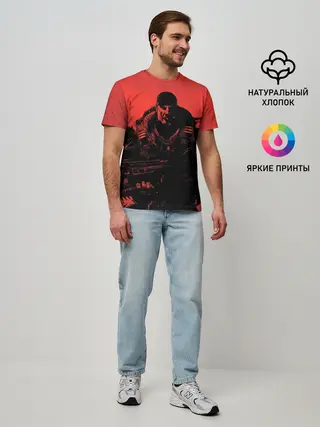 Мужская базовая футболка / Злой Маркус