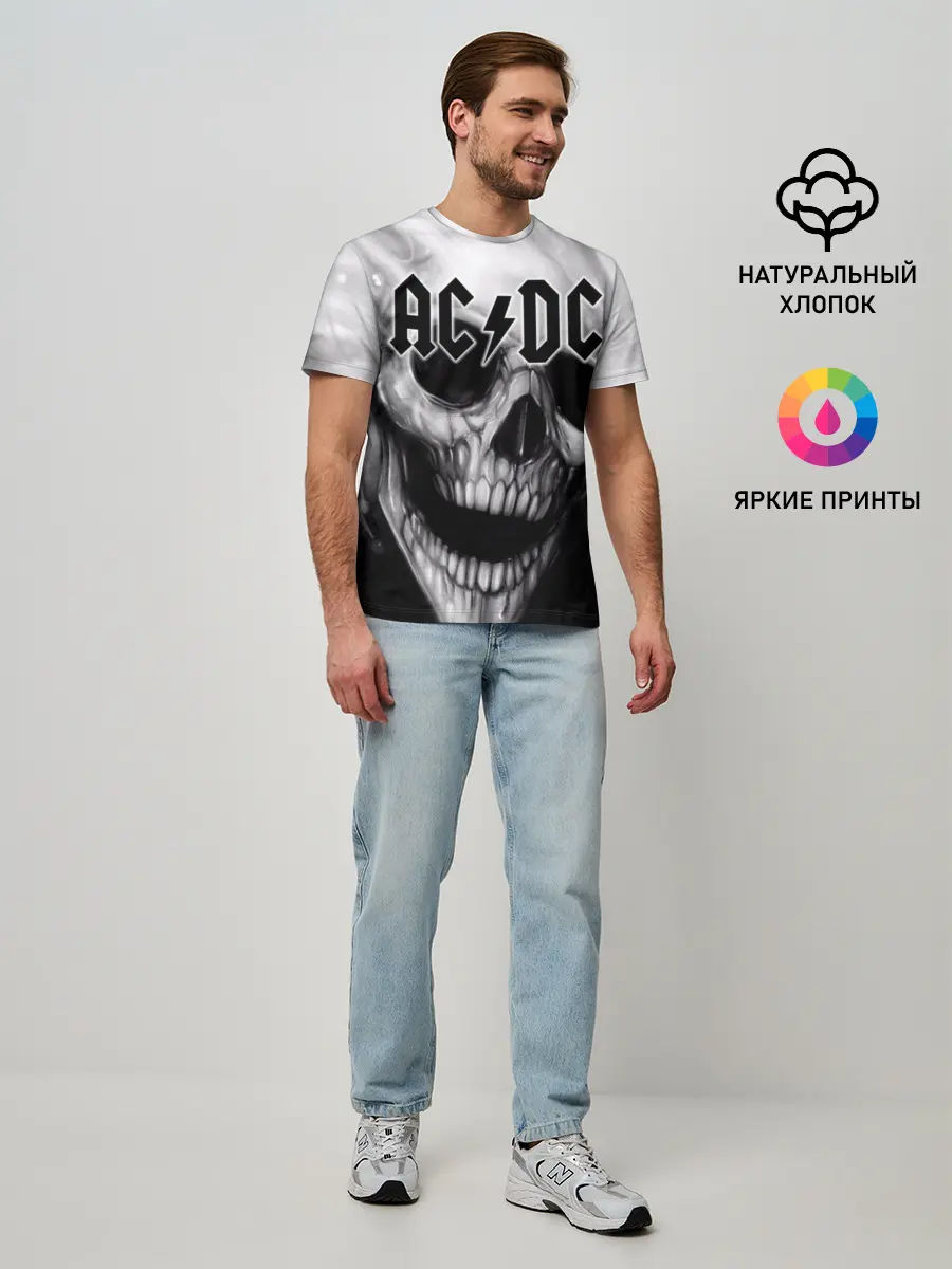 Мужская базовая футболка / AC/DC