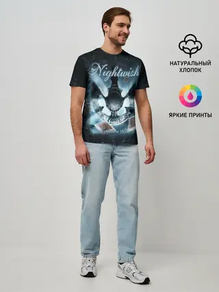 Мужская базовая футболка / NIGHTWISH
