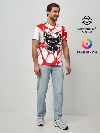 Мужская базовая футболка / Канеки Кен