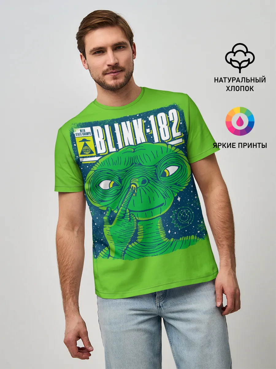 Мужская базовая футболка / Blink-182
