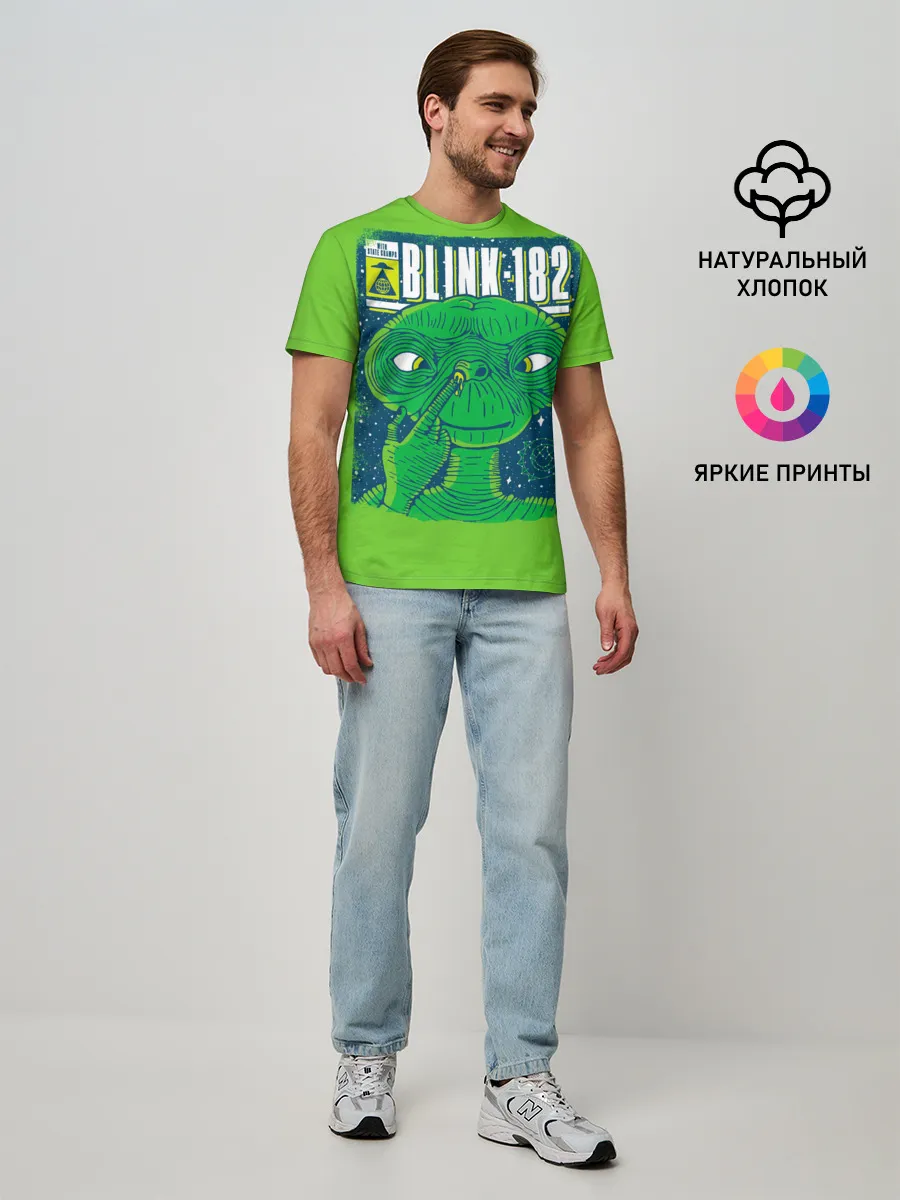 Мужская базовая футболка / Blink-182