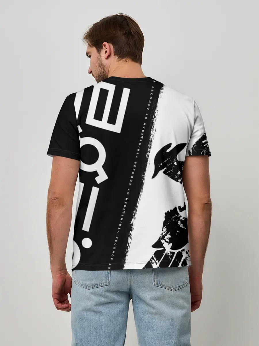 Мужская базовая футболка / 30 Seconds to Mars