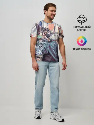 Мужская базовая футболка / SCARLXRD