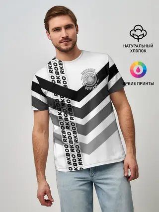 Мужская базовая футболка / RK800 become deviant