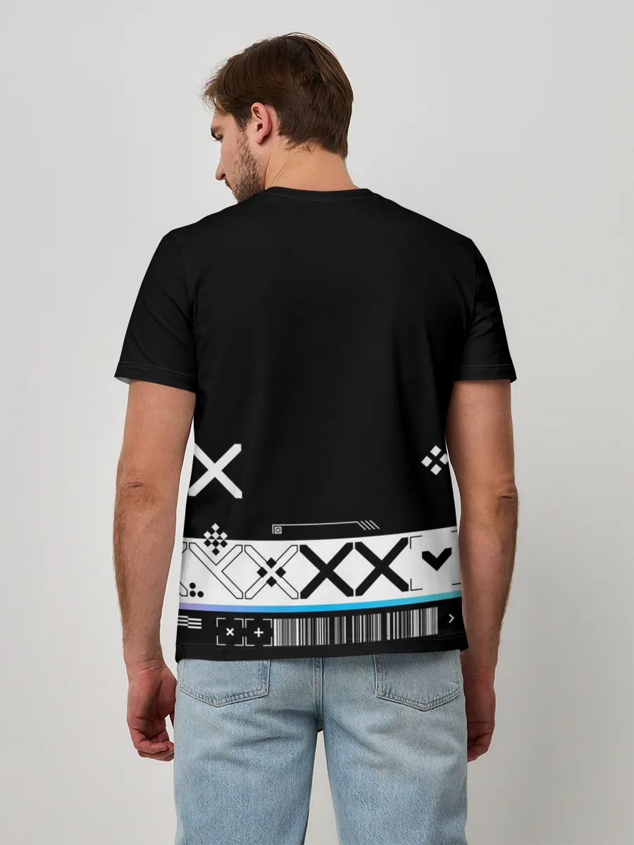 Мужская базовая футболка / Поток информации | СS:GO