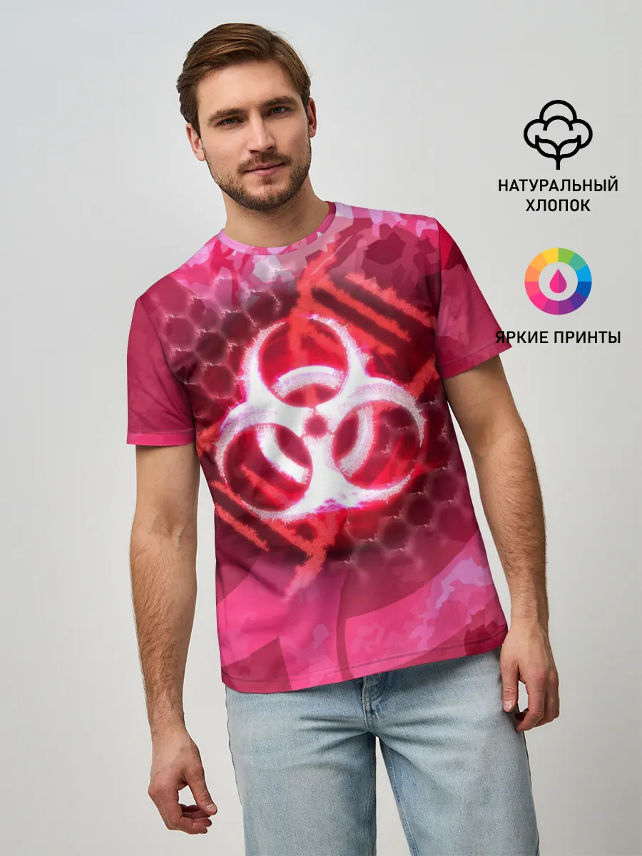 Мужская базовая футболка / Plague Inc LC
