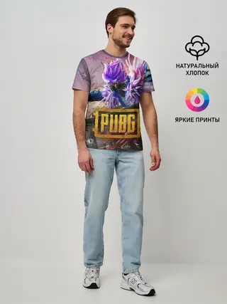 Мужская базовая футболка / PUBG