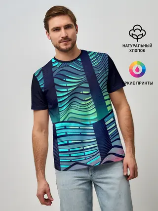 Мужская базовая футболка / Минимализм