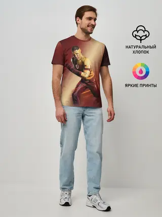 Мужская базовая футболка / Wally West