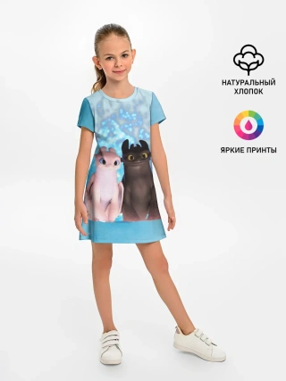 Детское платье / ночная фурия