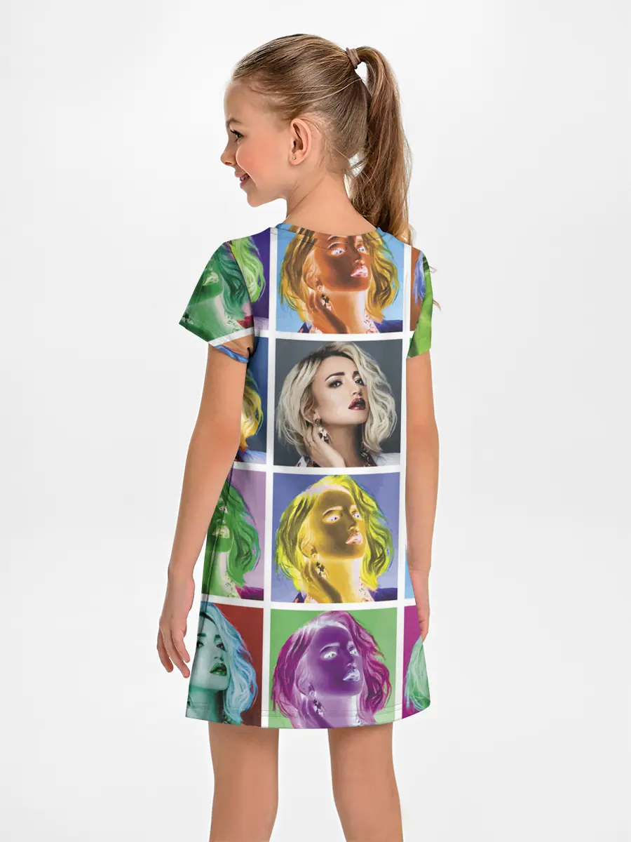 Детское платье / Buzova pop-art