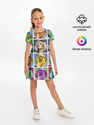 Детское платье / Buzova pop-art