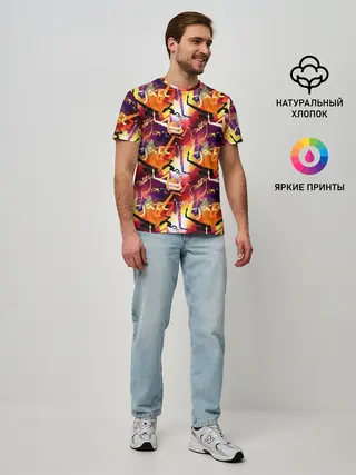 Мужская базовая футболка / Jazz