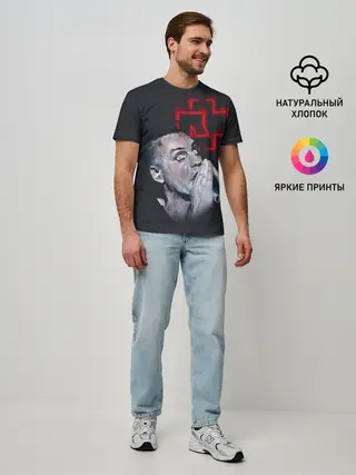 Мужская базовая футболка / Rammstein