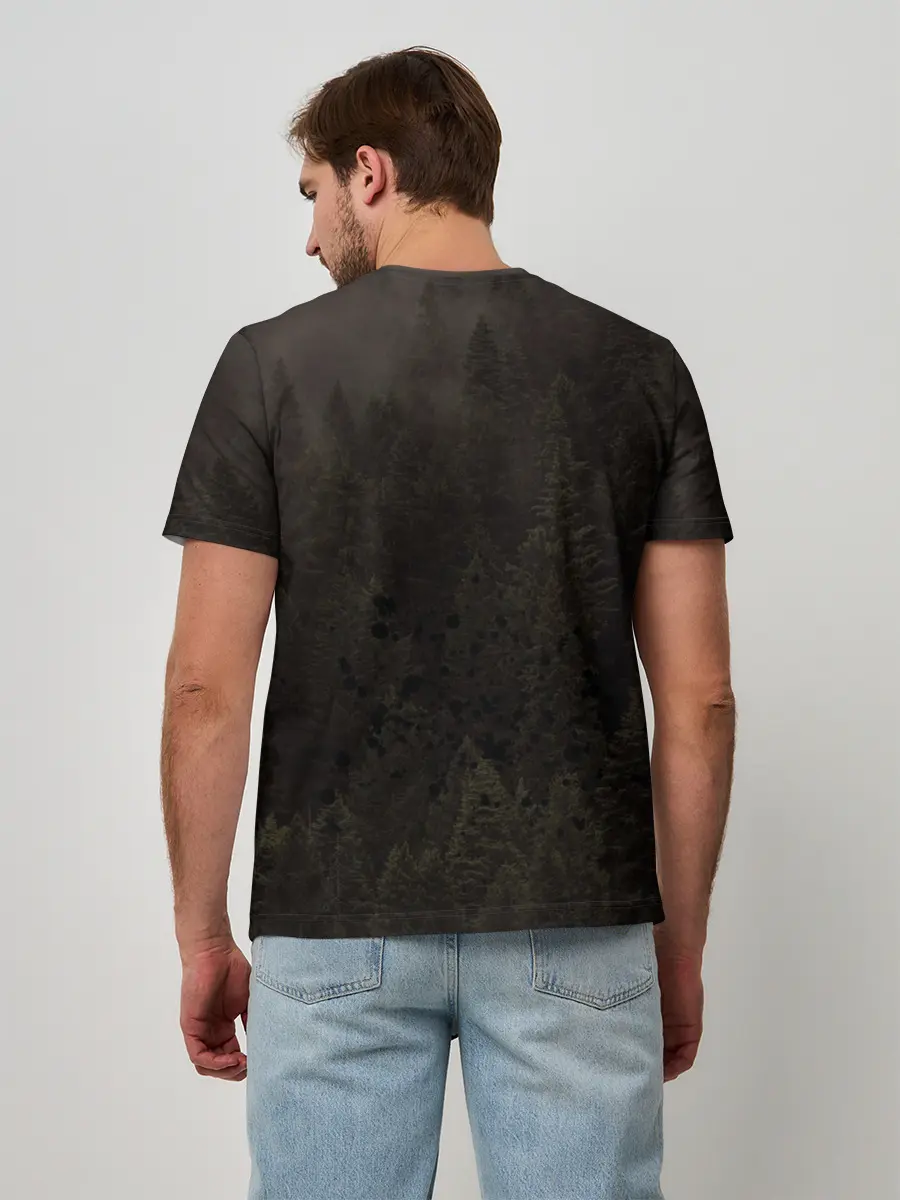 Мужская базовая футболка / ИСУ-152 Крупный калибр | Танки