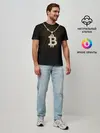 Мужская базовая футболка / Бриллиантовый биткоин