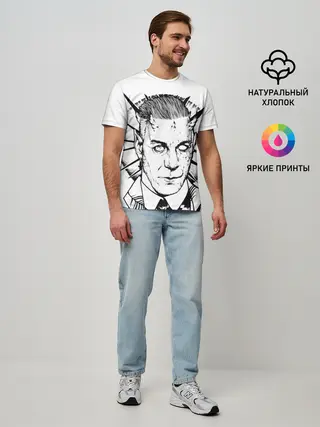 Мужская базовая футболка / Rammstein